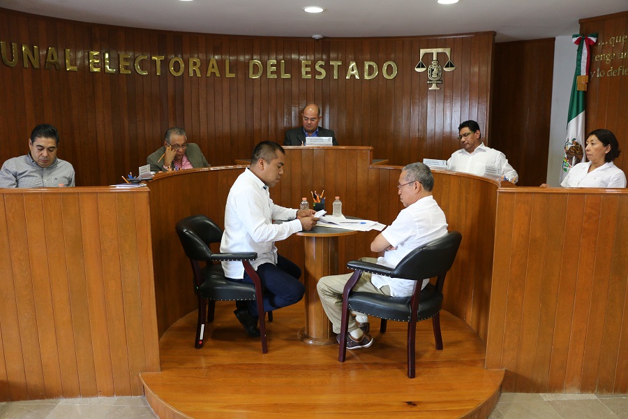 En sesión de pleno se confirmaron los resultados de la elección de ayuntamiento de San Marcos y las constancias de mayoría emitidas por el Consejo Distrital del IEPC.